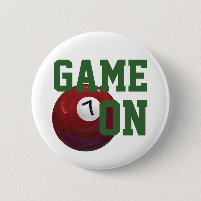 7 Ball Button (Front)