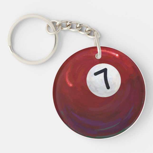 7 Ball Keychain (Front)