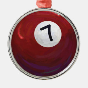 7 Ball Metal Ornament