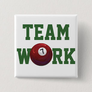 7 Ball Pinback Button