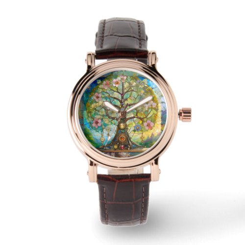 7 Chakra Blossoming Tree Of Life Watch