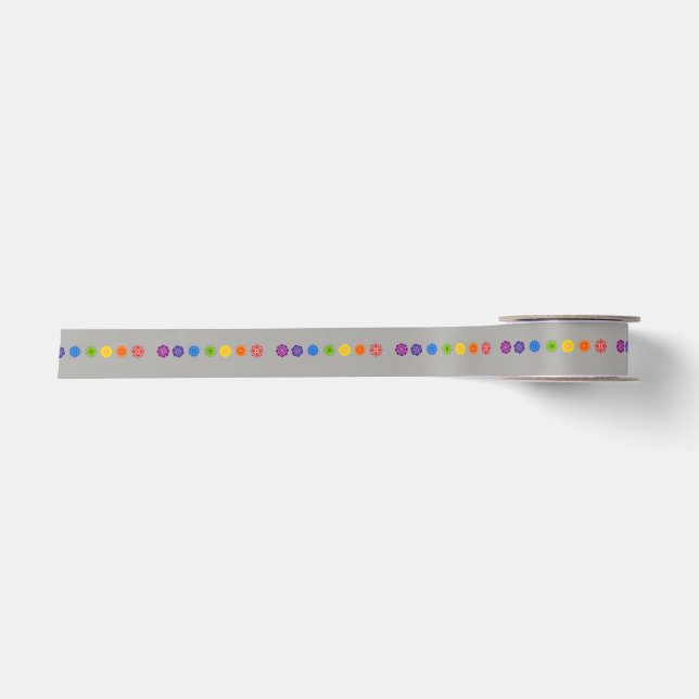 7 Chakra Satin Ribbon (Front)