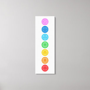 7 Chakras Canvas Print