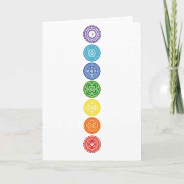 7 Chakras Card (Front)
