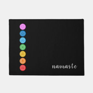 7 Chakras  Doormat