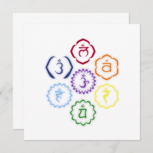 7 Chakras in a Circle (Front/Back)