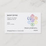7 Chakras in a Circle Business Card