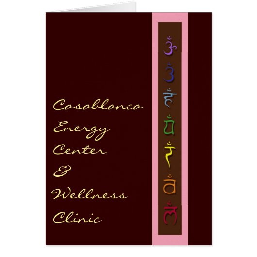 7 Chakras in Balance Cards (Front)
