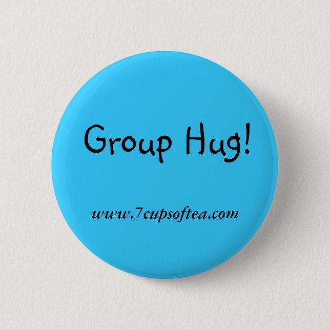 7 Cups of Tea Slogans Pinback Button (Front)