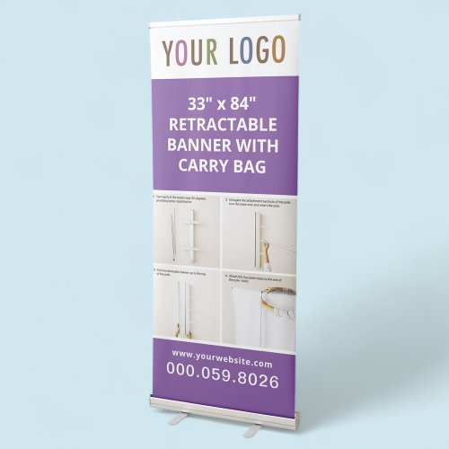 7 Custom Retractable Banner Stand for Trade Shows