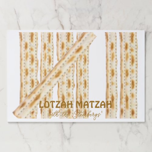 7 Days Lotzah Matzah Paper Placemats