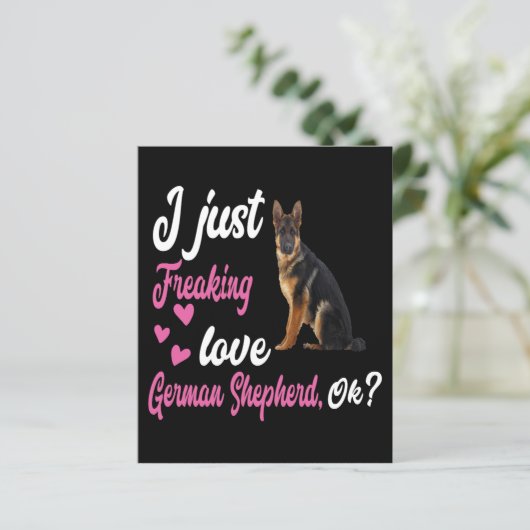 7 I Just Freaking Love German Shepherd OK (Standing Front)