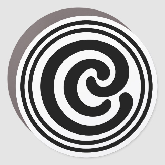 7-inch Car Magnet (Front)