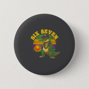 7 Mardi Basketball 6 Alpha Seven Gras Gen 67 Six S Button