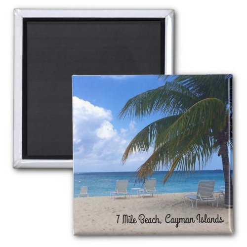 7 Mile Beach Cayman Islands Magnet