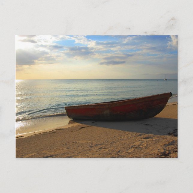 7 Mile Beach Sunset Postcard (Front)