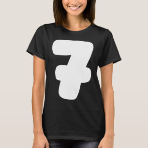 7 Number Six Seven 67 Gen Alpha Slang T Funny Meme T-Shirt