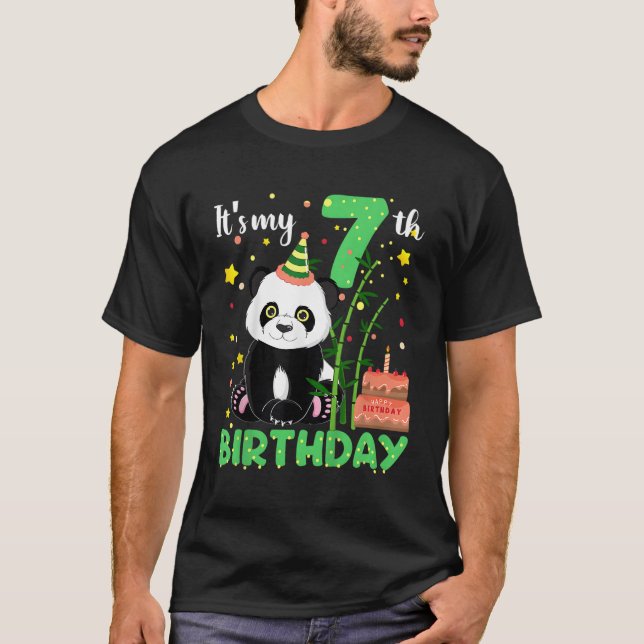 7 Panda 7Th Panda T-Shirt (Front)