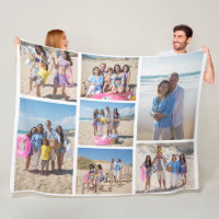 7 Photo collage family template personalized