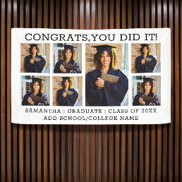 7 Photo Collage Graduation Congrats Grad 2023   Banner