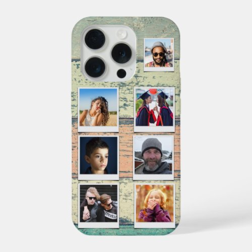 7 Photo Collage iPhone 15 Pro Case
