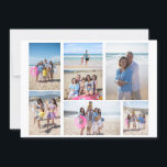 7 Photo collage template personalized<br><div class="desc">Memories made to last a lifetime! This one-of-a-kind 7 photo collage jigsaw puzzle lets you cherish your most precious moments from Ricaso - Customize with your favorite 7 photos for a personalized puzzle Display your favorite people, places and moments in one beautiful collage! This customized 7 photo puzzle lets you...</div>
