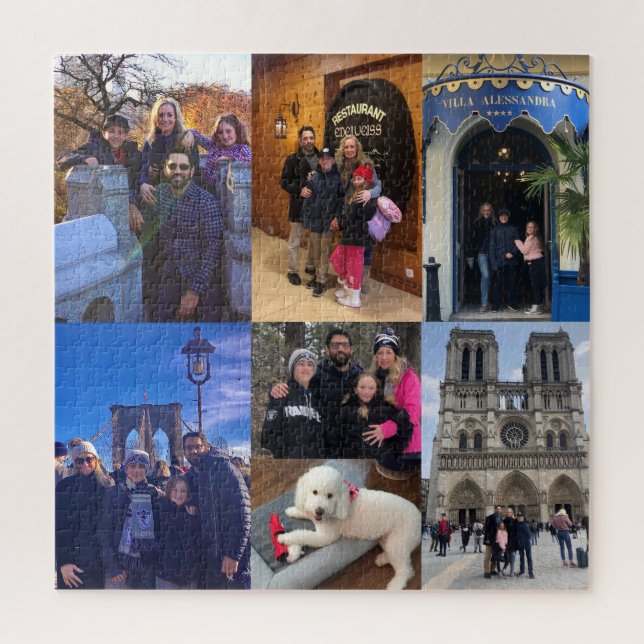 7  Photo FAMILY TRAVEL ALBUM & PUPPY OF CUTENESS Jigsaw Puzzle (Vertical)
