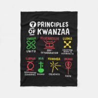7 Principles Of Kwanzaa Black African American Men