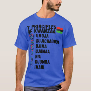 7 Principles Of Kwanzaa Happy Kwanzaa Day T-Shirt