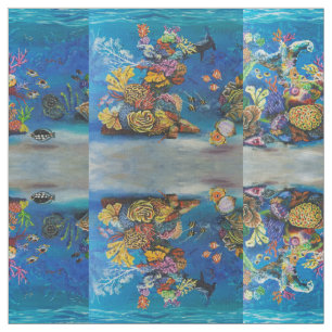 7 Seas Coral Reef Fabric