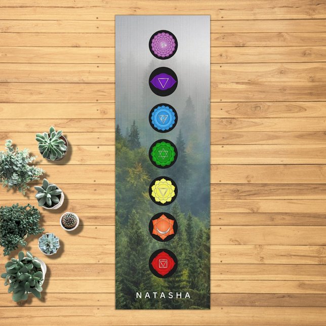 7 Seven Chakras Meditation Zen Personalized Yoga Mat (Creator Uploaded)