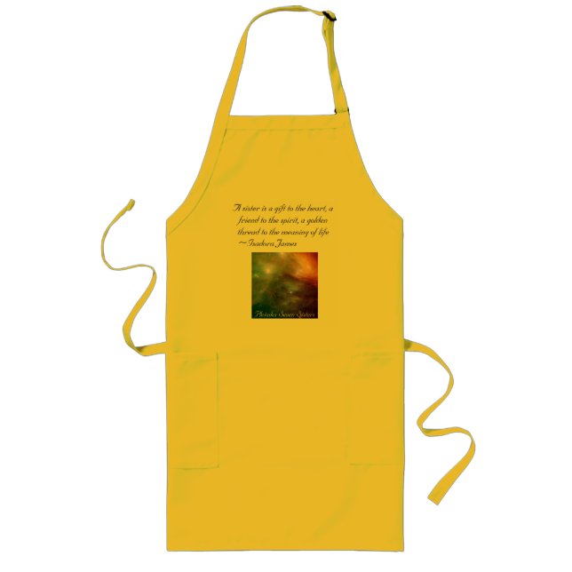 7 Sisters Pleiades Stars Gift To The Heart Apron (Front)