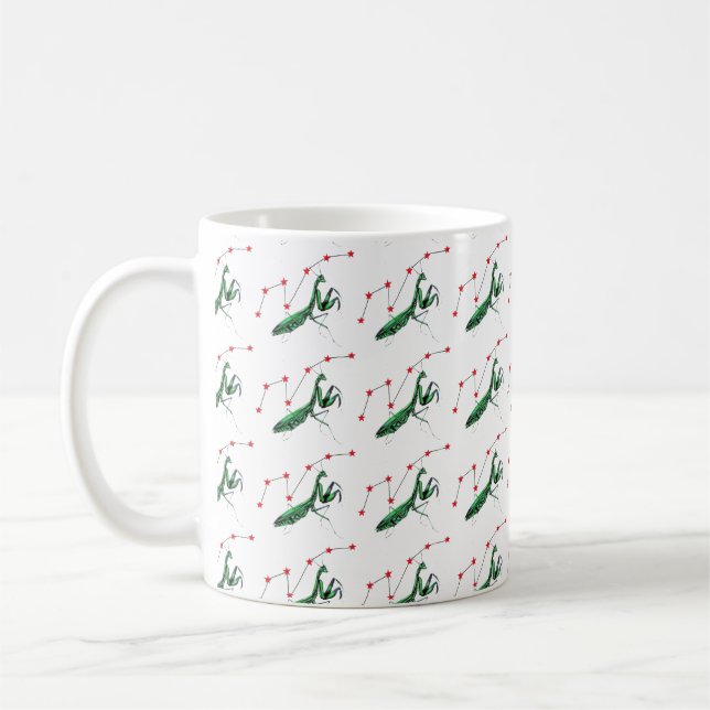 7 Star Mantis Coffee Mug (Left)