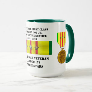 7 STARS SAILORS VIETNAM WAR MUG