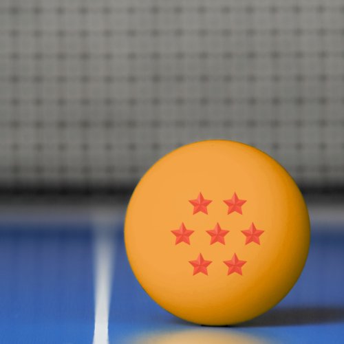 7 Stars Super Dragon Ping Pong Ball