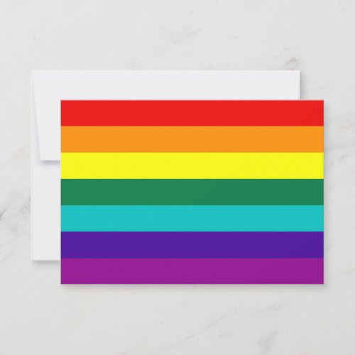 7 Stripes Rainbow Gay Pride Flag