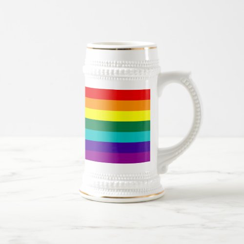 7 Stripes Rainbow Gay Pride Flag Mug