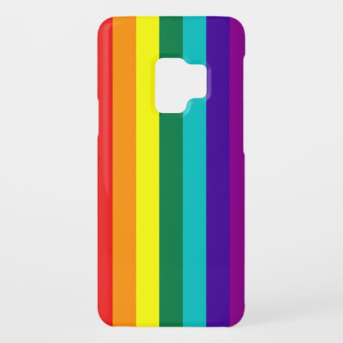 7 Stripes Rainbow Pride Flag Case_Mate Samsung Galaxy S9 Case