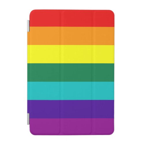 7 Stripes Rainbow Pride Flag iPad Mini Cover