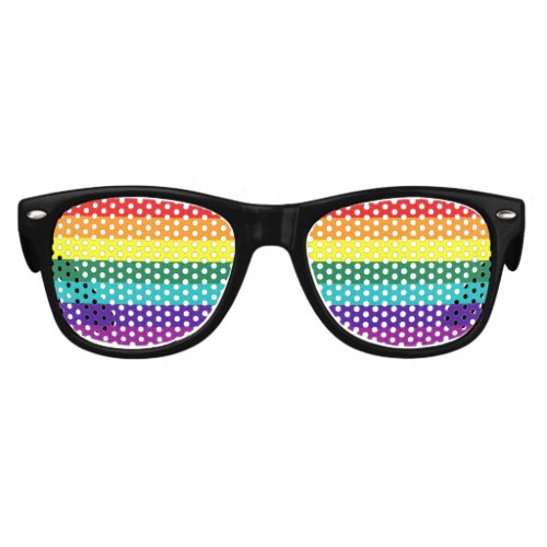 7 Stripes Rainbow Pride Kids Sunglasses