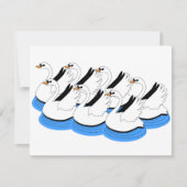 7 Swans Swimming (Front)
