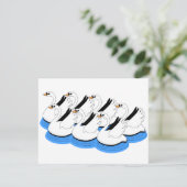 7 Swans Swimming (Standing Front)