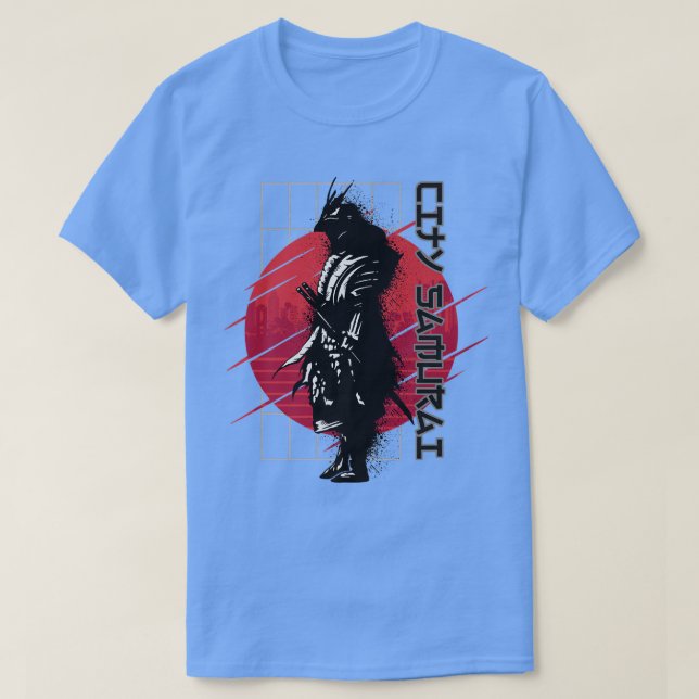 7 Virtues Of Bushido Code Samurai Apparel Japanese T-Shirt (Design Front)