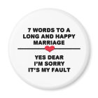 7 Words For A Long and Happy Marriage