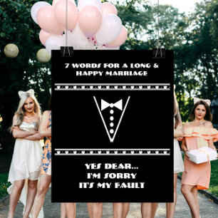 7 Words To A Long And Happy Marriage - Poster