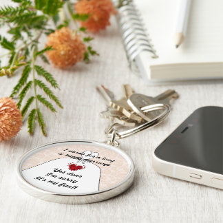 7 Words To A Long Marriage & Happy Marriage Keychain