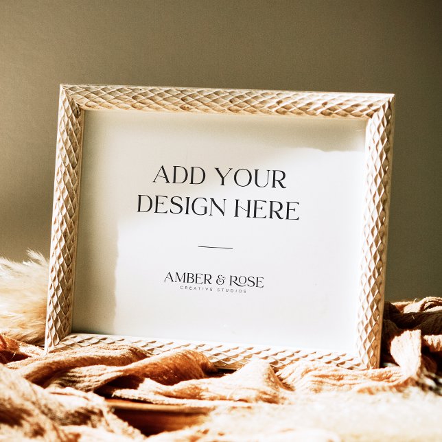 7" x 5" Landscape Poster Sign (Creator Uploaded)