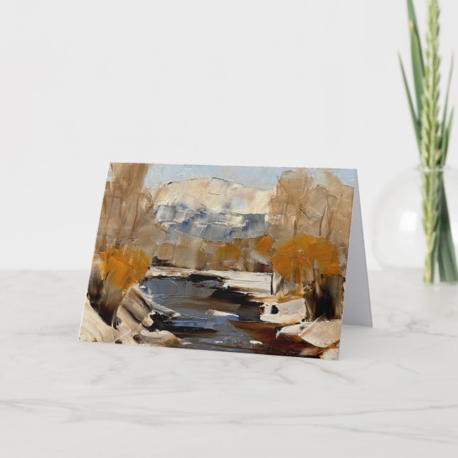 7 x 5" Notecard, The Yampa River, Steamboat Spring Note Card (Front)