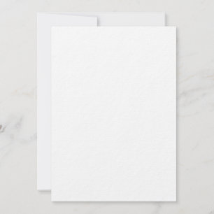 7" x 5" Ultra Thick Wedding Invitation