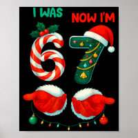 7 Year Old Birthday Shirt Was 6 Now Im 7 67 Funny